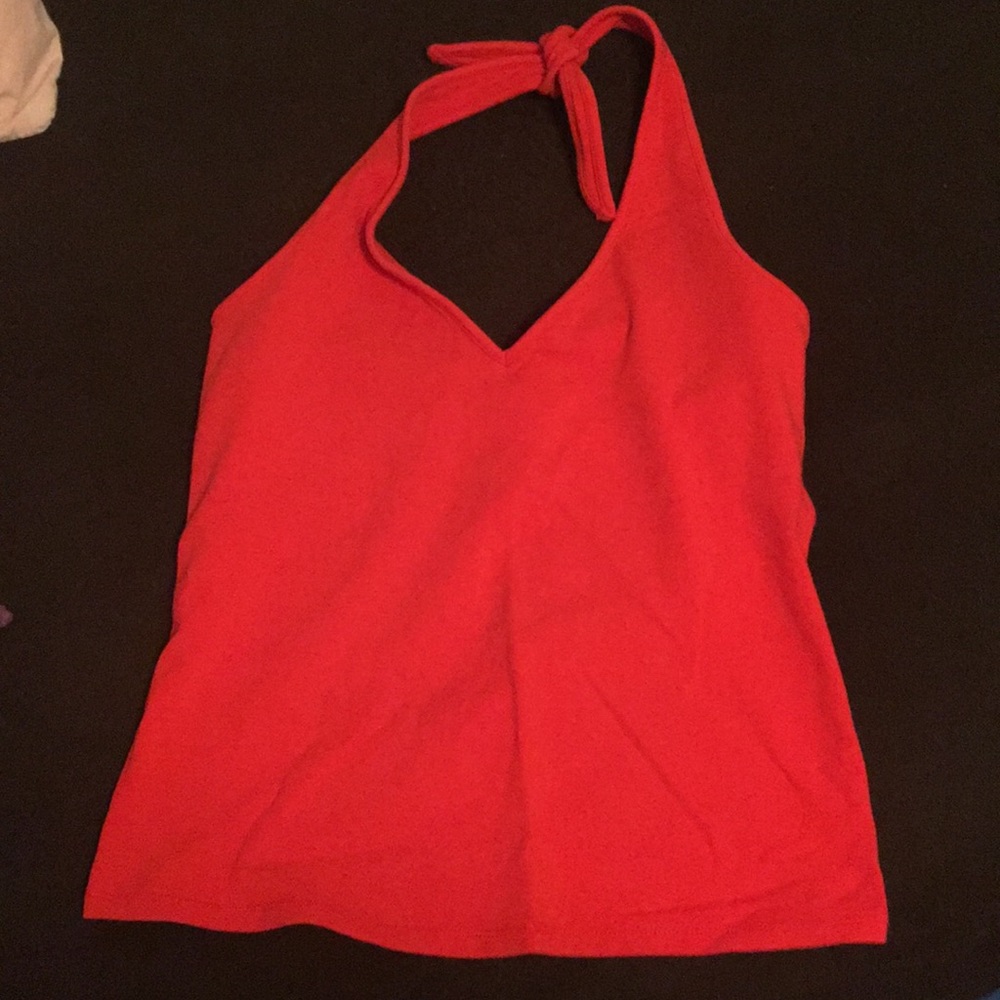 V neck halter